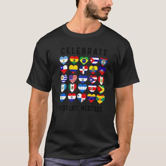 Maand van het erfgoed van de ispanic 2022 National T-shirt (Voorkant)