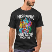 Maand van het historische erfgoed van de ispanic t-shirt (Voorkant)