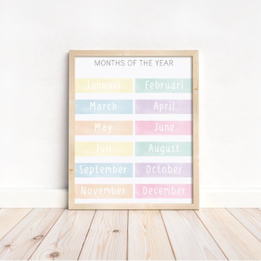 Maand van het Jaar Poster