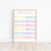 Maand van het Jaar Poster