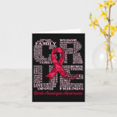 Maand van het lintje voor bewustzijn van hersenane kaart (Gele Bloem)