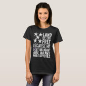 Maand van het militaire kind met dubbele militaire t-shirt (Voorkant volledig)
