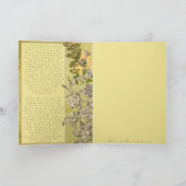 Maand van juni Geboorte Proza Bloem Kaart (Binnen)