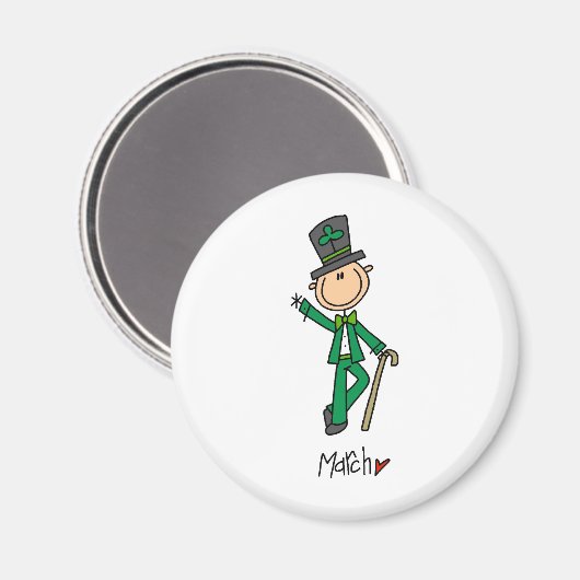 Maand van maart magneet (Voorkant / Achterkant)