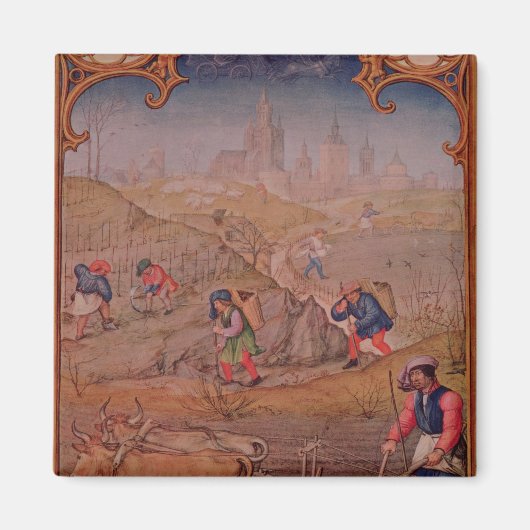 Maand van maart magneet (Voorkant)