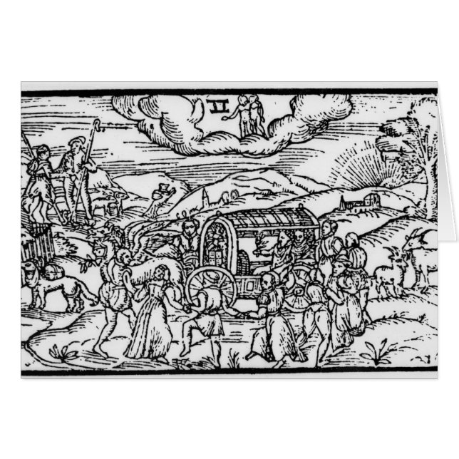 Maand van mei, van 'The Shepheardes Calender' (Voorkant Horizontaal)