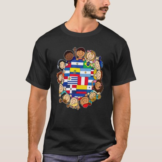 Maand van nationaal erfgoed voor meisjes t-shirt (Voorkant)