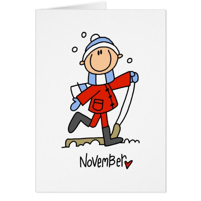 Maand van november (Voorkant)