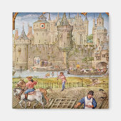 Maand van oktober magneet (Voorkant)