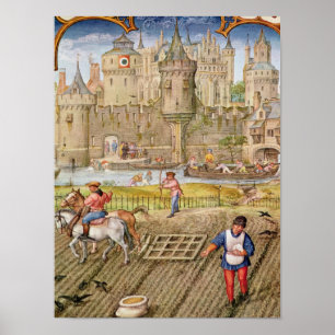 Maand van oktober poster