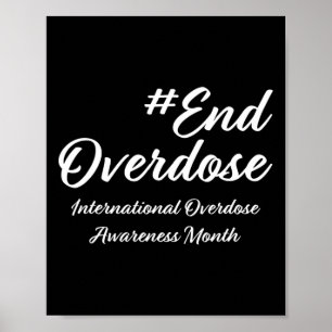 Maand van Overdosisbesef Poster