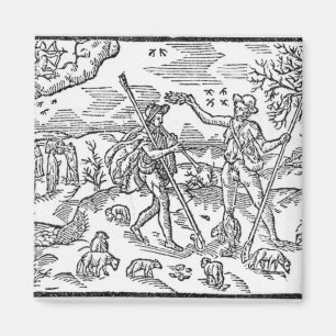 Maand van september "The Shepheardes Calender" Magneet