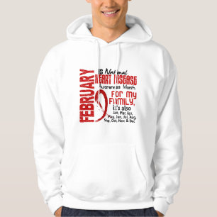 Maand van waakzaamheid voor hartziekten voor mijn hoodie