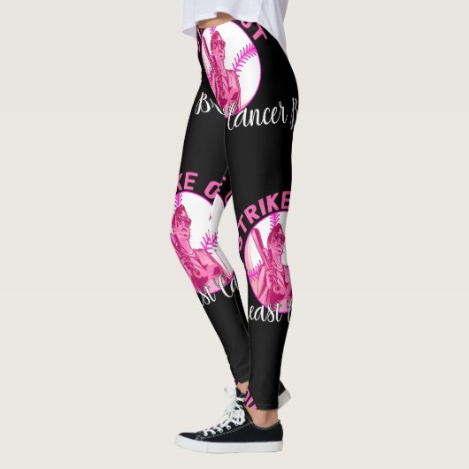 Maand voor bewustmaking van borstkanker doorbreken leggings (Links)