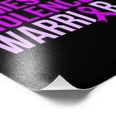 Maand voor bewustmaking van huiselijk geweld bij a foto afdruk (Hoek)