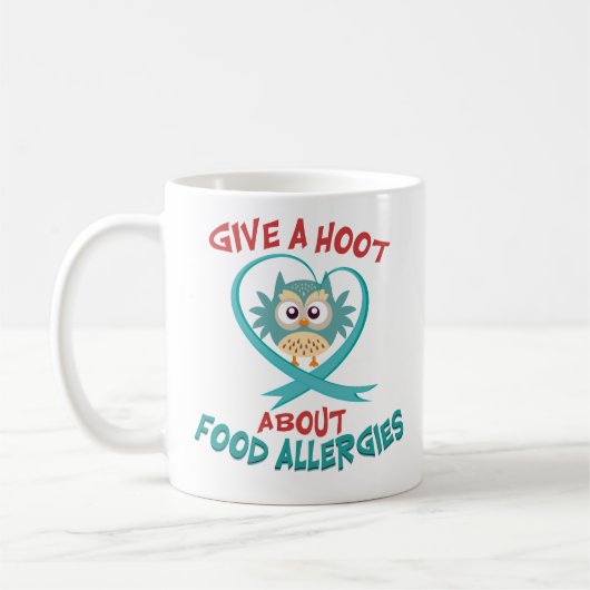 Maand voor voedselallergie Funny Coffee Mok Gift (Links)