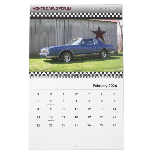 Maandag 2016 van de vergaderrooster kalender (Feb 2026)