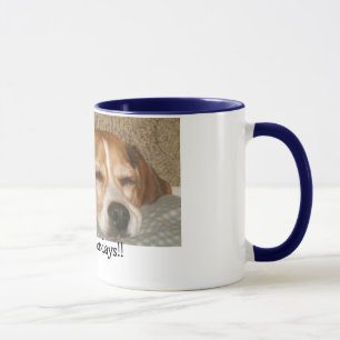 Maandag Beagle Mok
