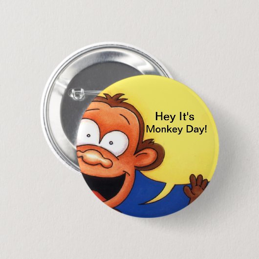 Maandag Button (Voorkant /achterkant)