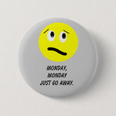 Maandag Button (Voorkant)