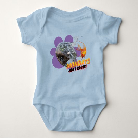 Maandag, heb ik gelijk? romper (Voorkant)