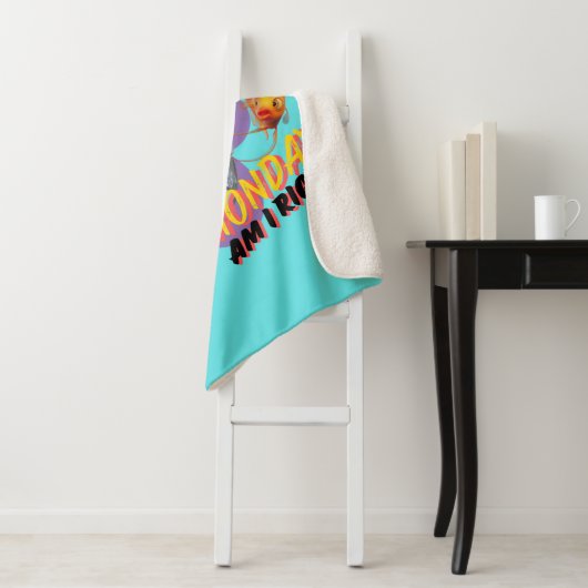 Maandag, heb ik gelijk? sherpa deken (In situ)