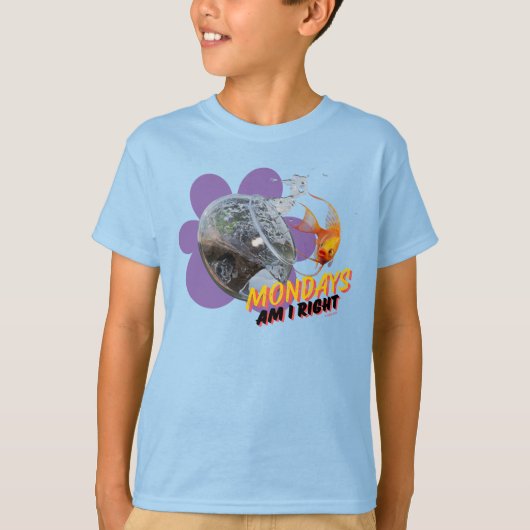 Maandag, heb ik gelijk? t-shirt (Voorkant)