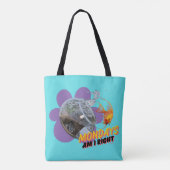 Maandag, heb ik gelijk? tote bag (Achterkant)