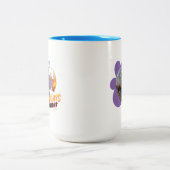 Maandag, heb ik gelijk? tweekleurige koffiemok (Center)