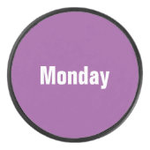 Maandag Hockey Puck (Voorkant)