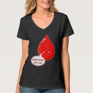 Maandag in de donatie van levende dieren doneren b t-shirt