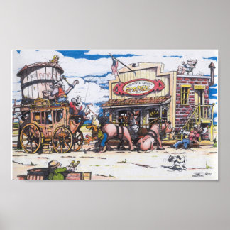 Maandag in de ochtend poster