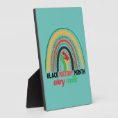 Maandag in de zwarte geschiedenis van elke maand P Fotoplaat (Zijkant)