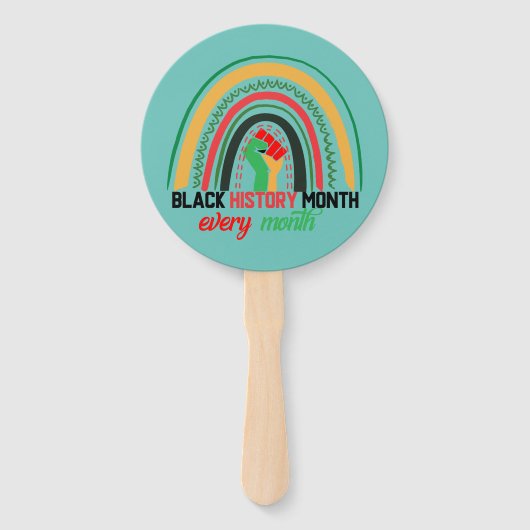 Maandag in de zwarte geschiedenis van elke maand P Handwaaier (Voorkant)