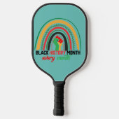 Maandag in de zwarte geschiedenis van elke maand P Pickleball Paddle (Achterkant)