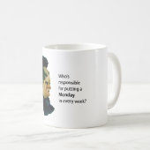 Maandag in elke week Mok (Voorkant rechts)