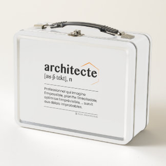 Maandag in metaal Architect