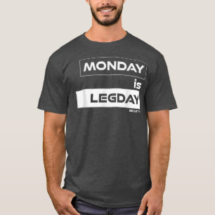 Maandag is het Beest op fitness door gym Motivity T-shirt