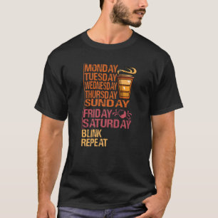 Maandag Koffie Vrijdag Wijnweek Pokes 1 T-shirt