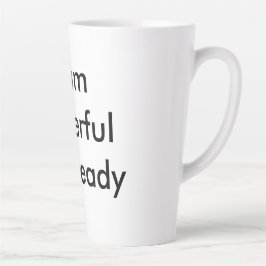 Maandag Magie Latte Mok – Grappige Koffie Citaat v