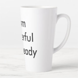 Maandag Magie Latte Mok – Grappige Koffie Citaat v