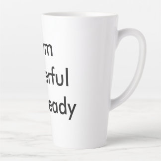 Maandag Magie Latte Mok – Grappige Koffie Citaat v