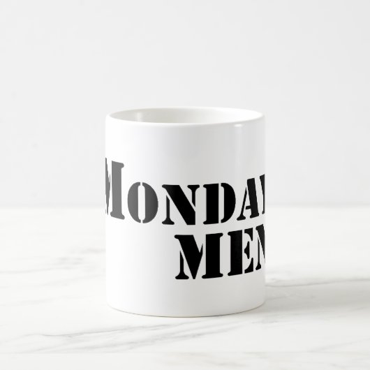 Maandag Mannen logo mok (Center)