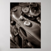 Maandag motorrijwiel poster (Voorkant)