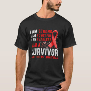 Maandag na overlijden hartziekte Steun hartziekte T-shirt
