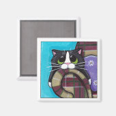 Maandag Ochtend Blues - Kat Magnet (Voorkant / Achterkant)