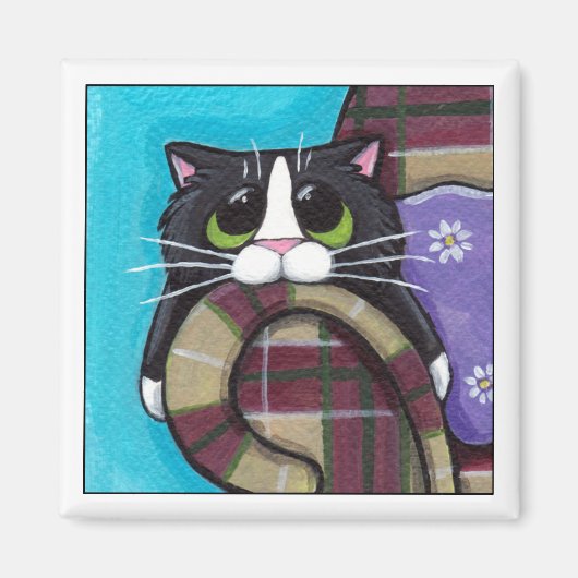 Maandag Ochtend Blues - Kat Magnet (Voorkant)