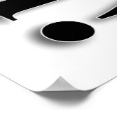 Maandag Poster speciale schoonheidssalon (Hoek)