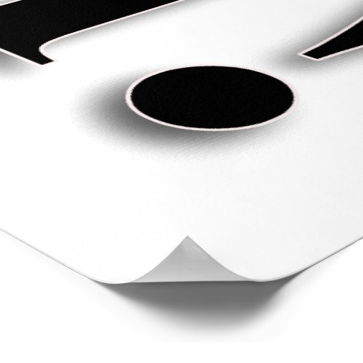 Maandag Poster speciale schoonheidssalon (Hoek)