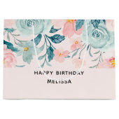 Maandag roze en groene Florentijnse grens Groot Cadeauzakje (Voorkant)